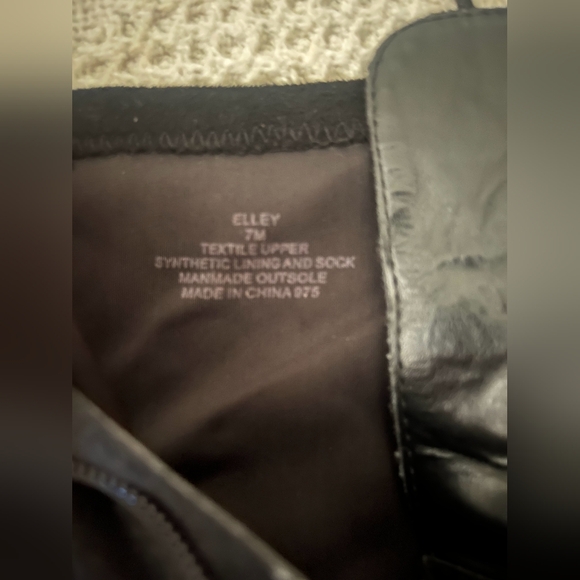 Steve Madden size 7 lace up zip up black Elley boots - Picture 3 of 7